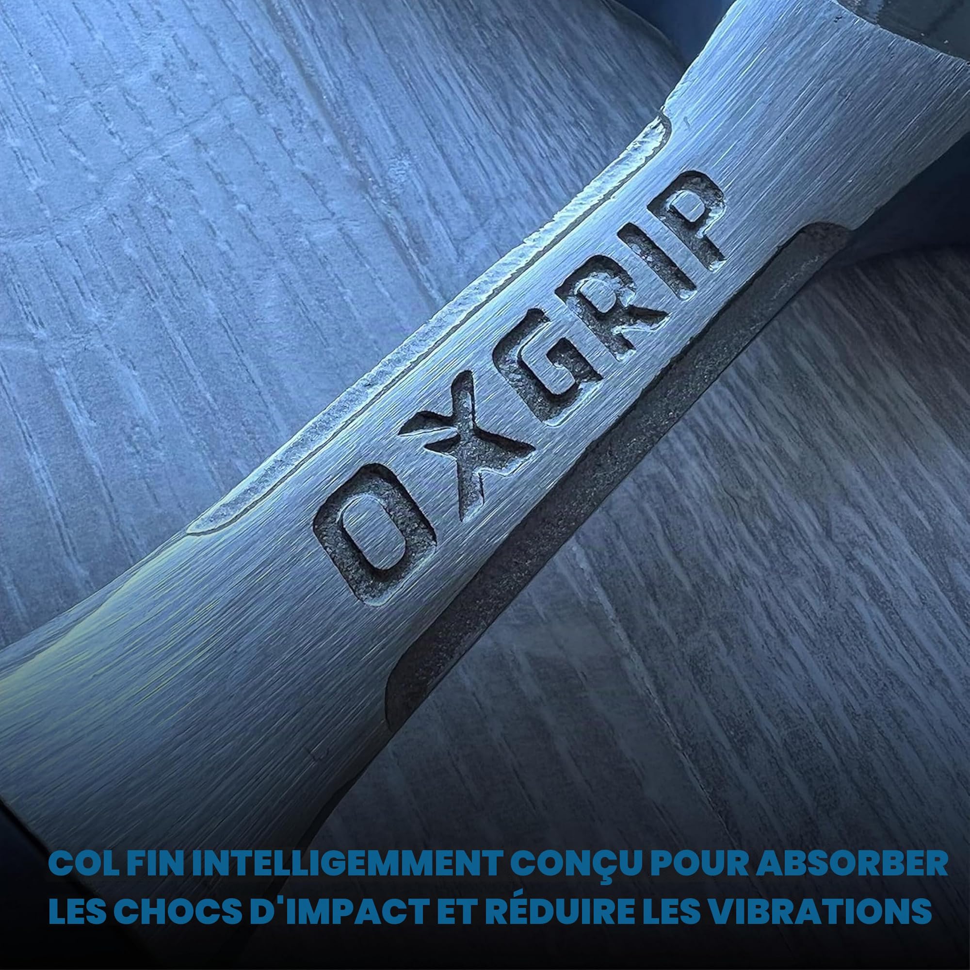 OX Tools P082424 Marteau Pro Brique-24 oz, Bleu, 24 oz