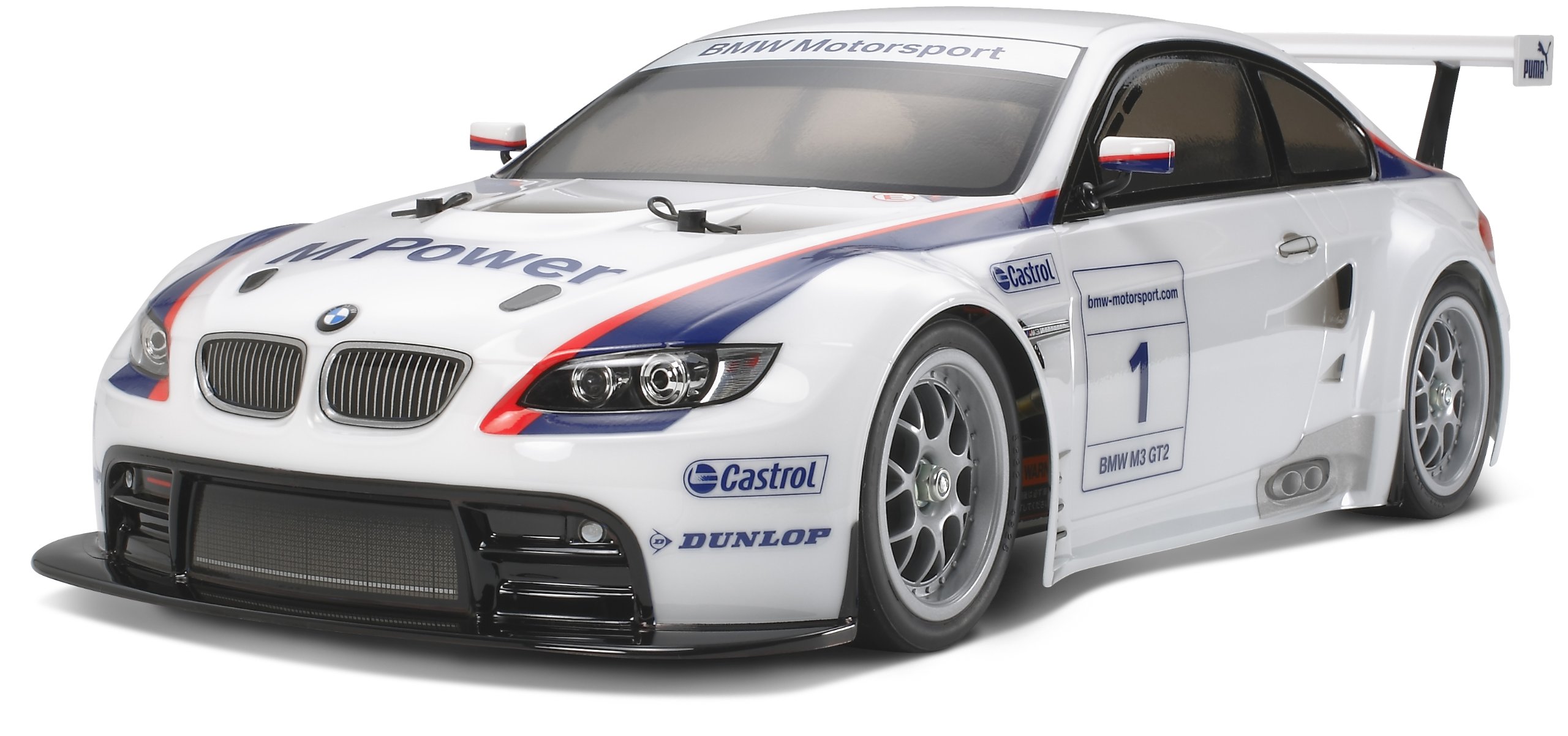 Tamiya 58449 1:10 RC BMW M3 GT2 2009 TT-01E RC zestaw do montażu samochodu