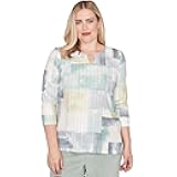 Soft Colorblock Rib Texture Knit Top