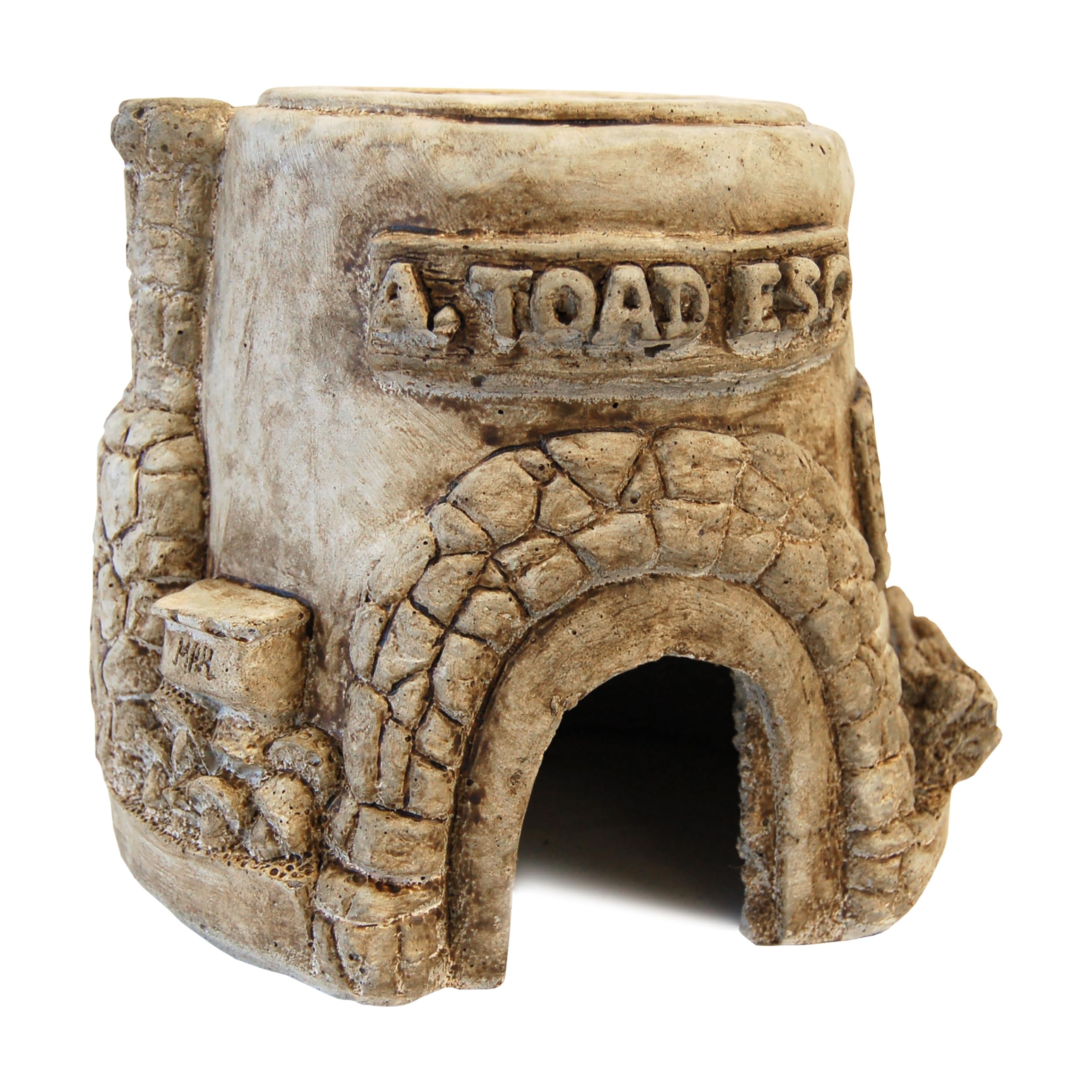 Athens Toad House Statue, Buff