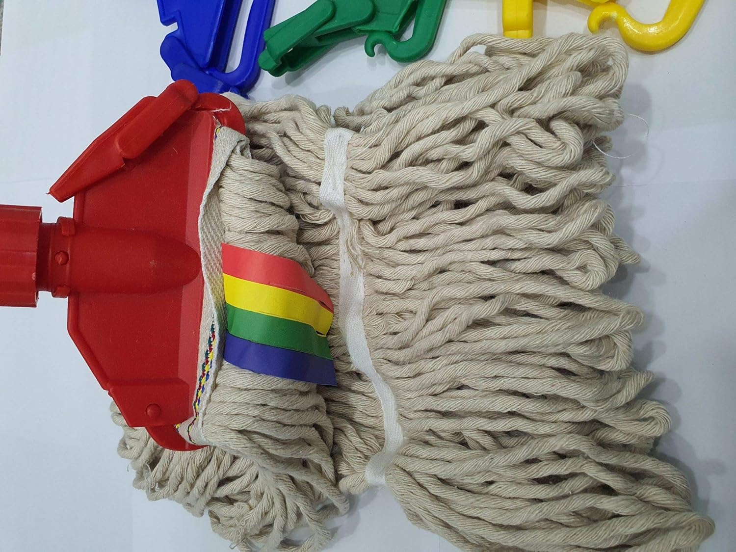 2Pack of Kentucky Twine Cotton Mop Head 16oz / 425gm Jumbo Large Mop