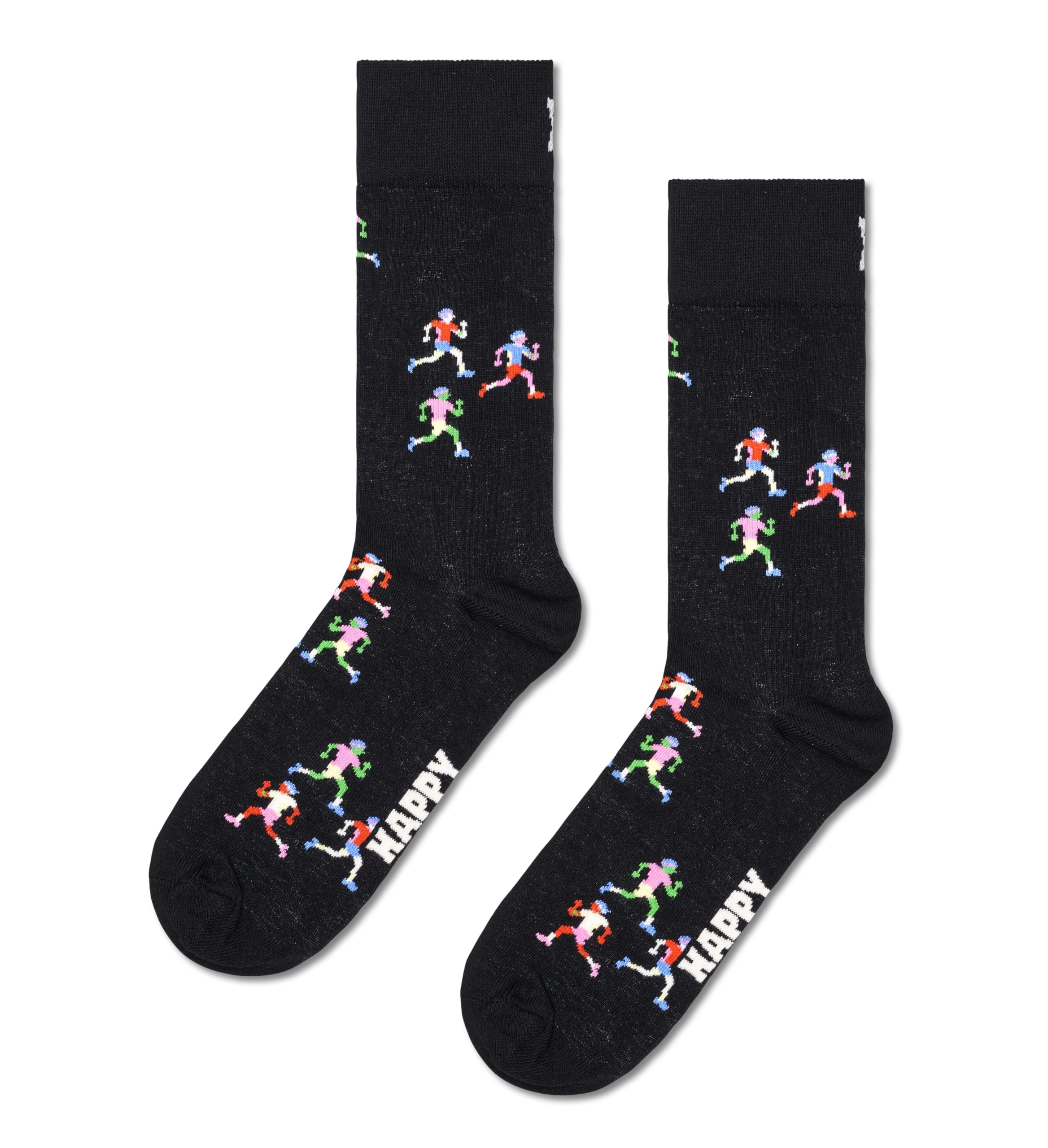 Happy Socks Unisex Multicoloured Runners Sock, 36-40