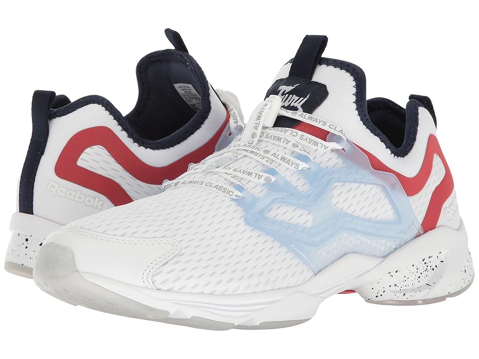 

Reebok Lifestyle Fury Adapt AC (White/Collegiate Navy/Primal Red) Men's Shoes