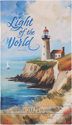 2027 Light of the World Small Daily Planner - John 8:12