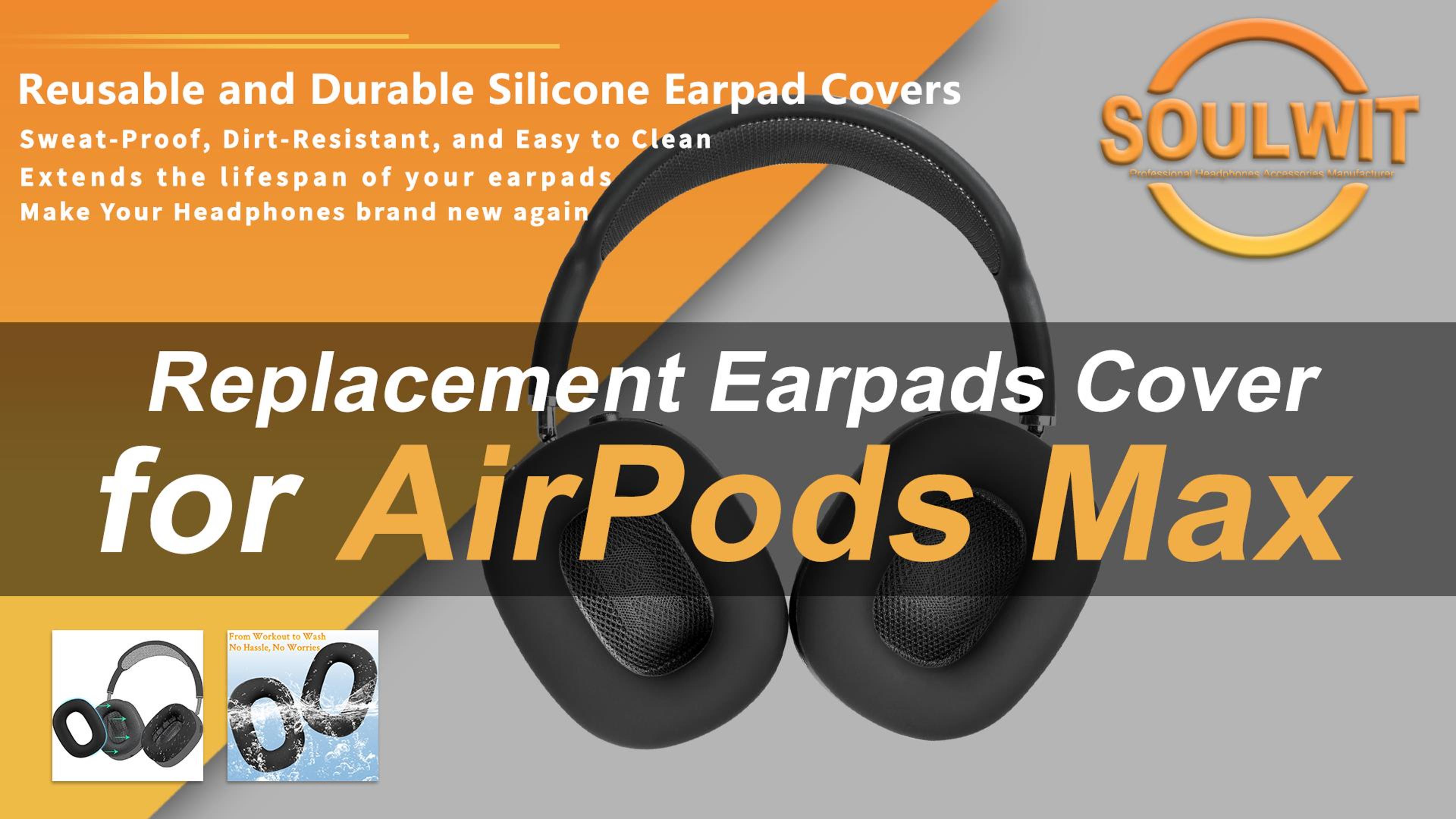 【特価セール】SOULWIT 交換 修理 キット for AirPods Max Amazon.com: SOULWIT Protective Kit for AirPods Max 2/1 (2026/2024