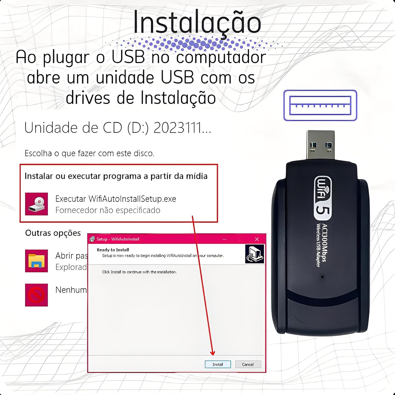 Adaptador Wifi Dual Band AC1300: Testado por 7 dias para gamers
