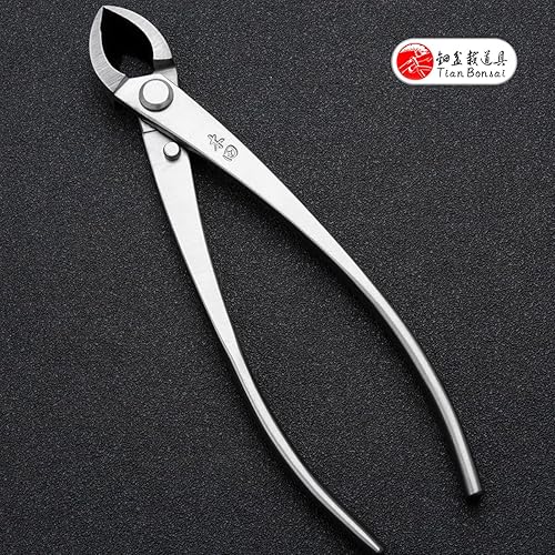 Miniatura 4 de Cortador de borde recto de bonsái cortador de rama de grado profesional Herramientas de bonsái de acero de aleación equipadas con bolsa de