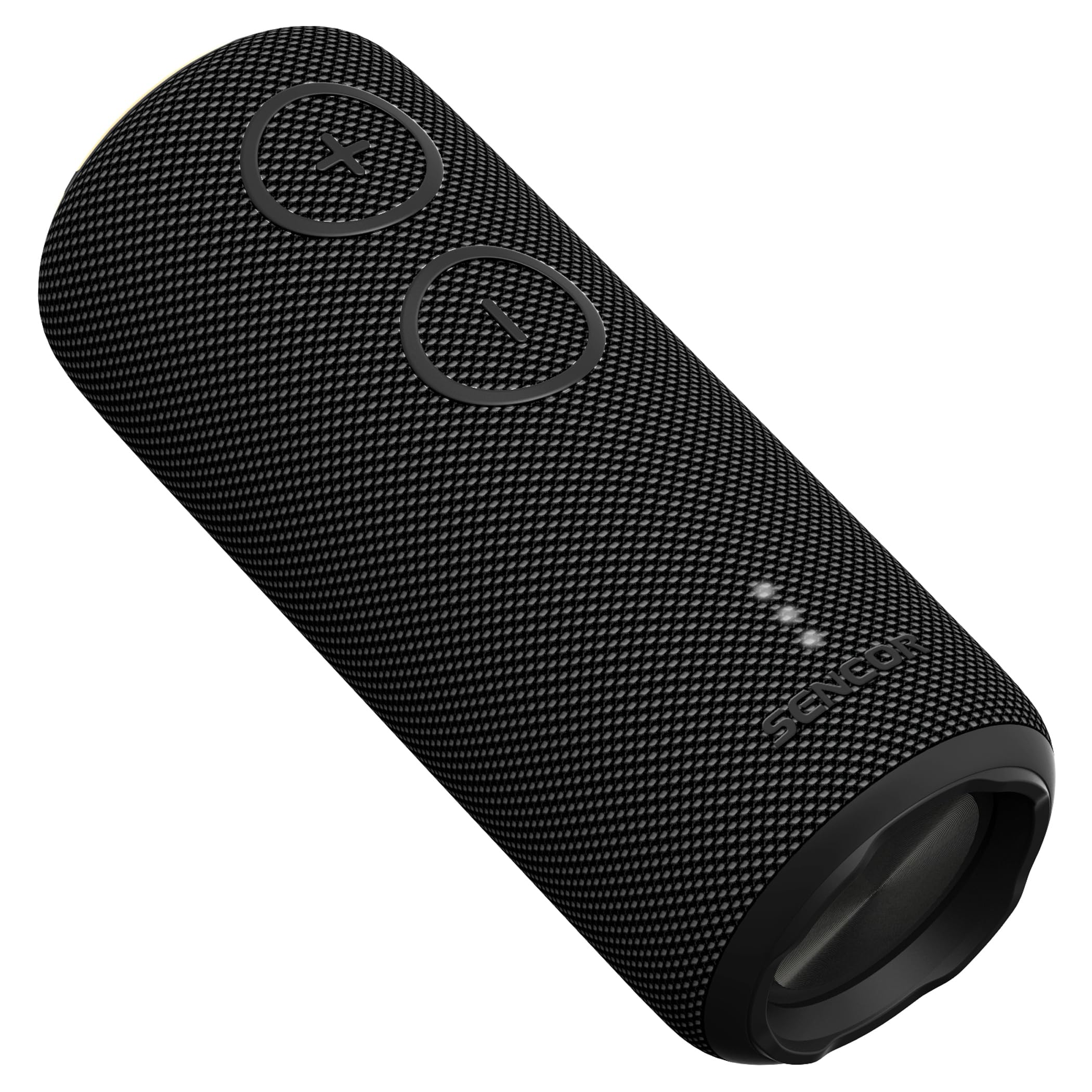 SIRIUS 2 NERO Altoparlante Bluetooth, IPX7 Impermeabile, 20W, LED, Batteria 3600mAh, Nero