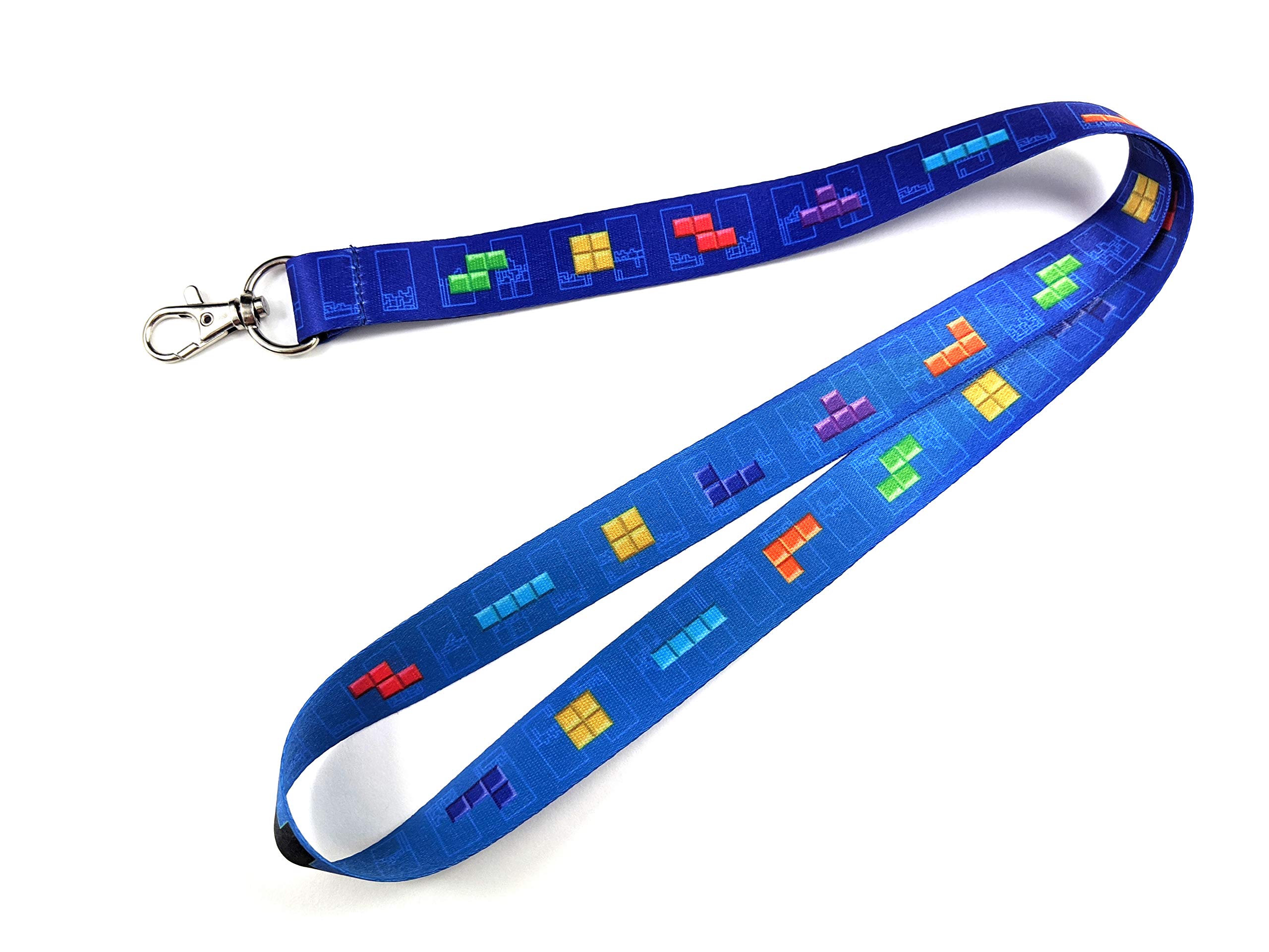 Tetris Lanyard Key ID Badge Holder — image 1