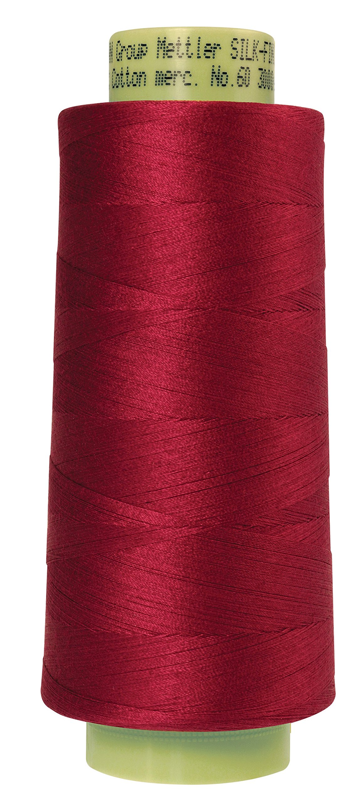Fils de coton Mettler satiné couleur sangria pour vos ateliers de quilting