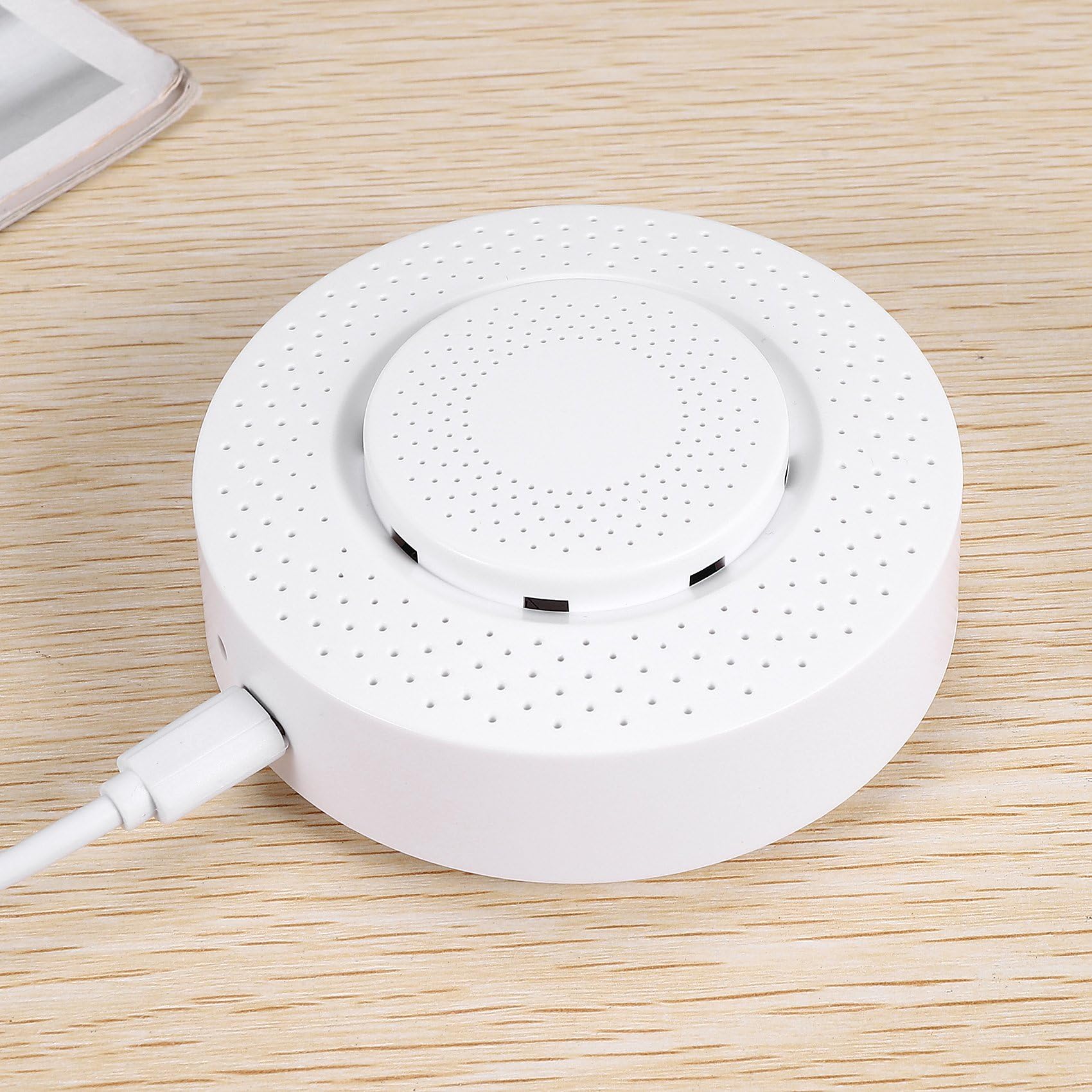 Zigbee Tuya 3.0 Moniteur de Qualité de L'Air Femme de MéNage 5 en 1 FormaldéHyde Co2 Capteur de DéTecteur D'Humidité de la TempéRature