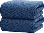HOMEXCEL Bath Towel Set Pack of 4, 30 x 60 Inches Large Microfiber Bath Towels, Soft, Absorbent, and Quick Dry Towels for Bathroom, Pool, Beach, Swim, and Yoga, Large Bathroom Towels, Grey