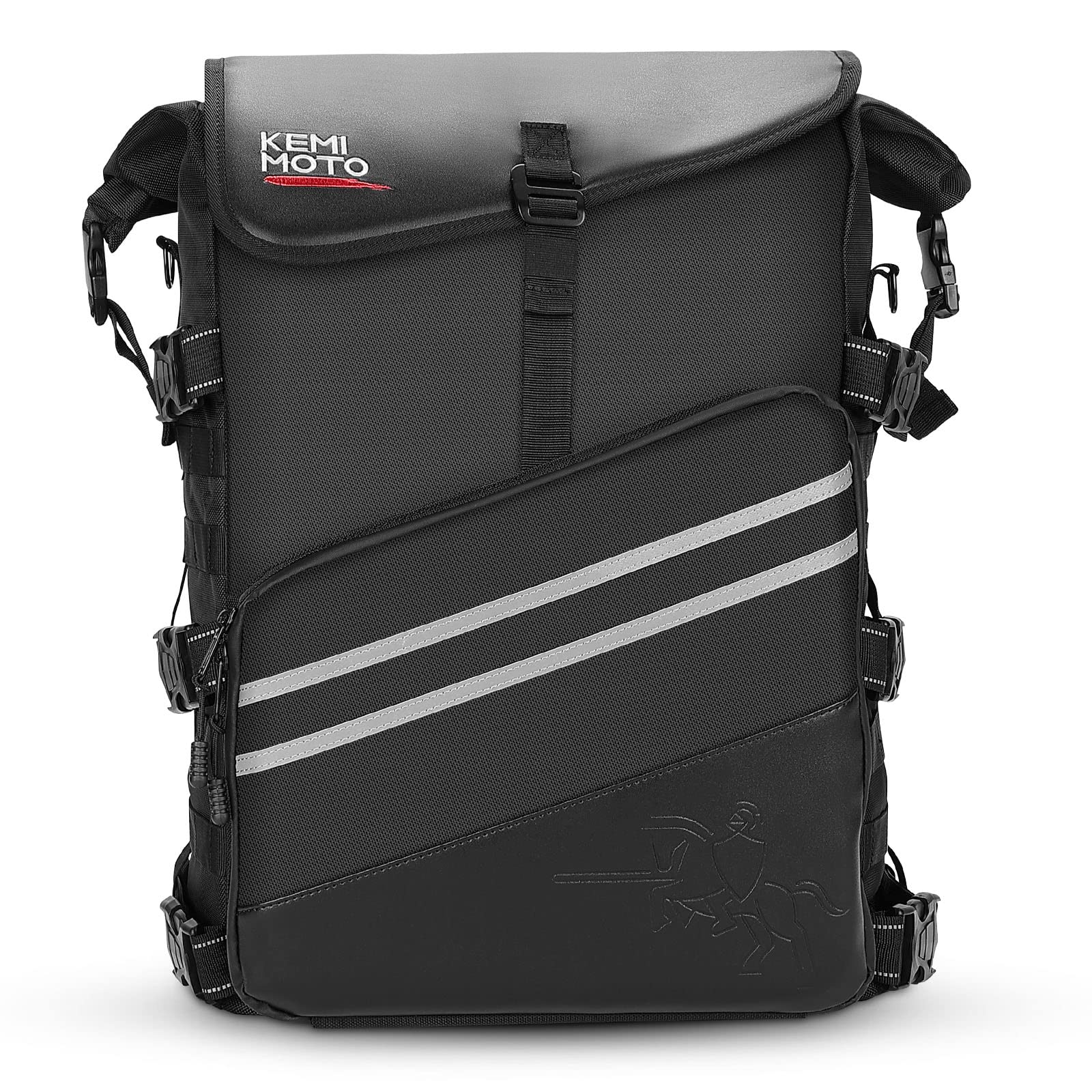 Buy kemimoto Motorcycle Travel Luggage Bags, Expandable Sissy Bar Bags