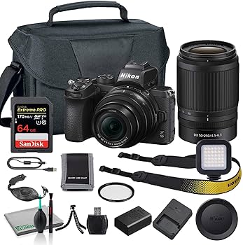 Amazon.com : Nikon Z 50 Mirrorless Digital Camera with 16-50mm and