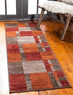 Unique Loom Autumn Collection Area Rug - Providence (2' 7" x 10' Runner, Multi/ Beige)