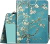 Fintie Folio Case for Samsung Galaxy Tab S3 9.7، [Corner Protection] Premium PU Leather Stand Cover with S Pen Protective Holder Auto SleepWake for Tab S3 9.7 SM-T820T825T827، Blossom