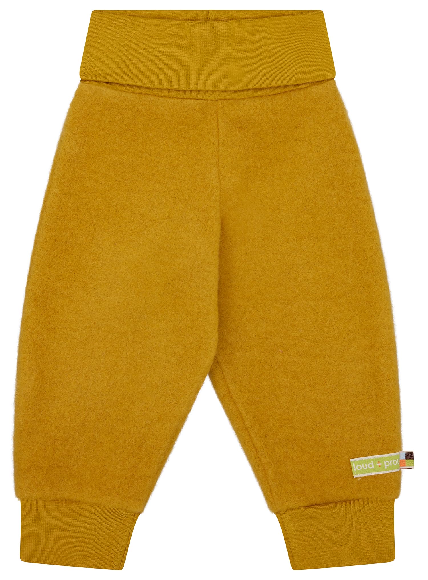 loud + proud Unisex Kinder Wollfleece, GOTS Zertifiziert Hose