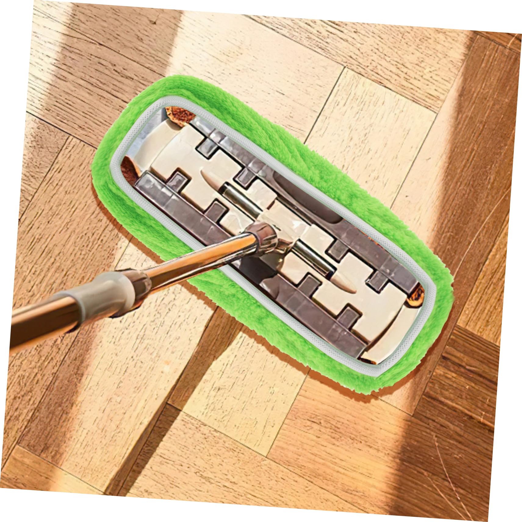 Zerodeko 20piezas Paquete De Recambios De Mopa De Microfibra Para Limpieza De Suelos Almohadillas Reutilizables y Lavables Para Fregona De Limpieza De Pisos Húmedos Compatible Diversos