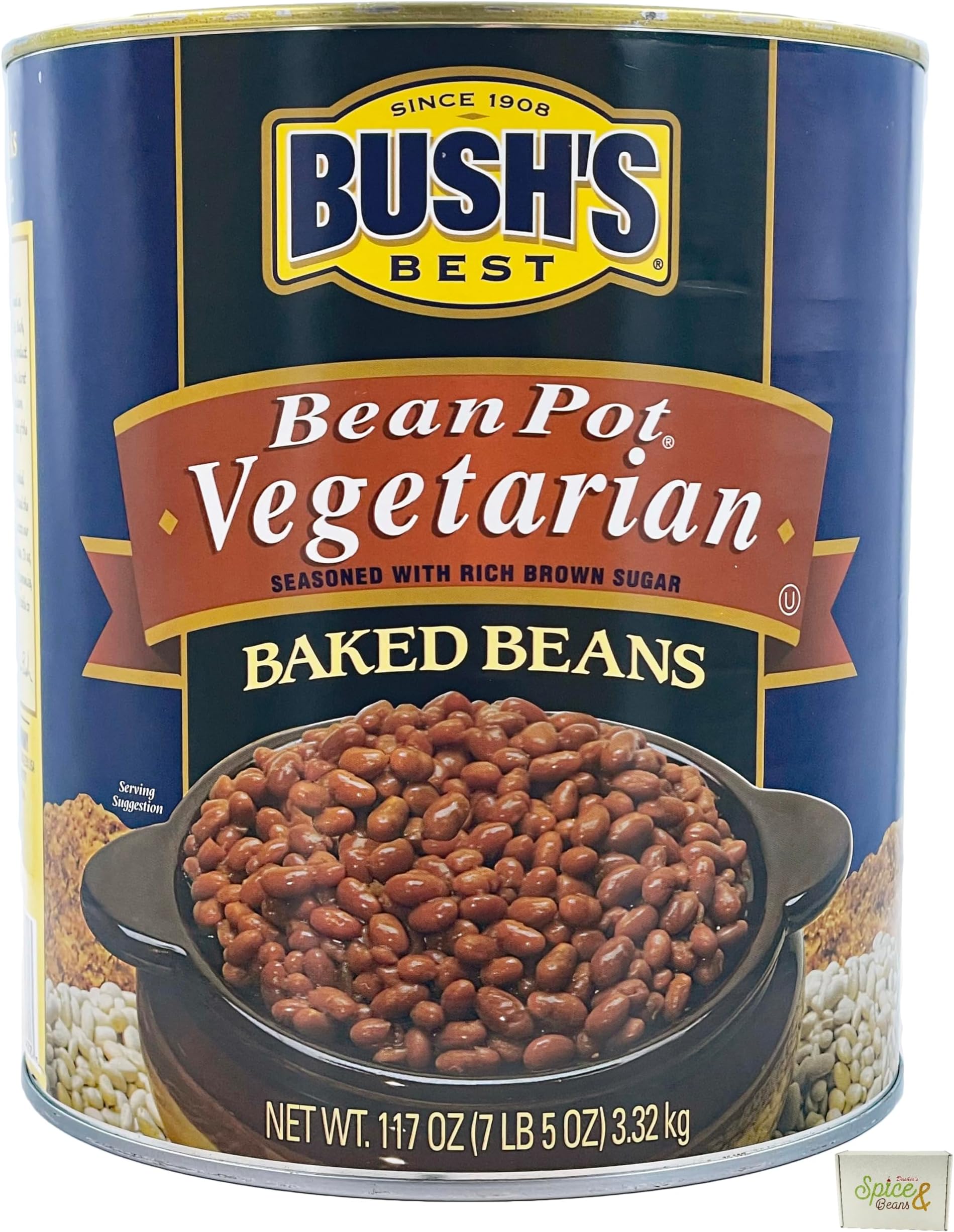Bean Pot Vegetarian Baked Beans, with Brown Sugar 117 oz