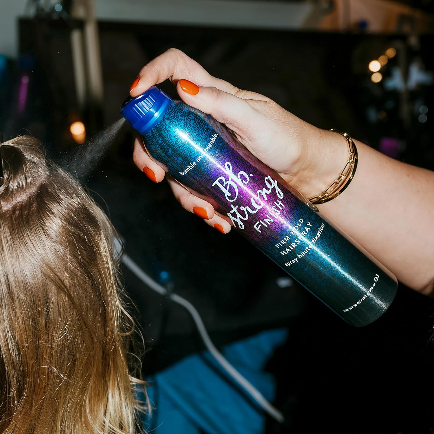 Bumble and bumble. Strong Finish Firm Hold Hairspray | Firm Hold + Brushable Finish | Curly, Wavy, Straight, 10 Ounce - Image 3