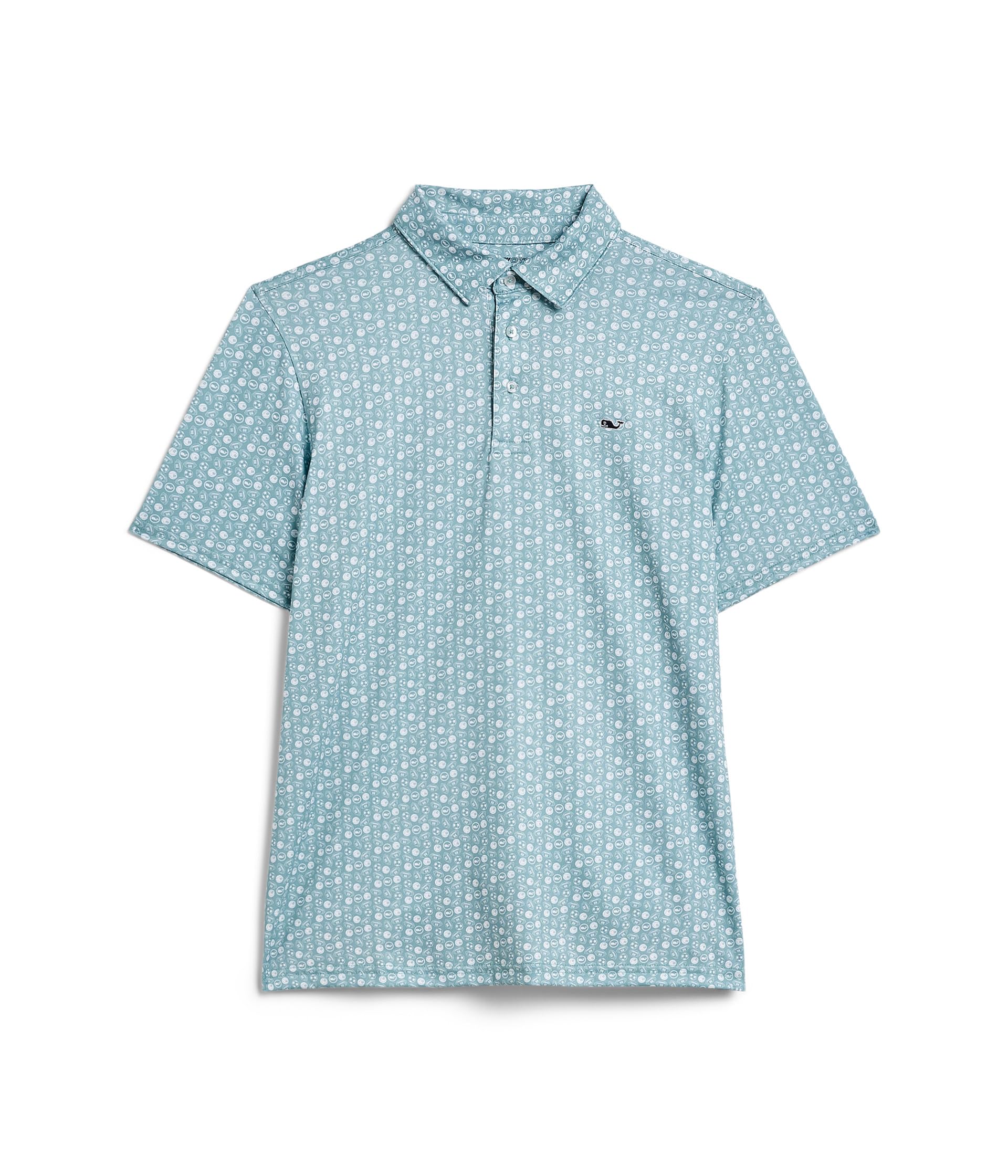 vineyard vines Boys' Printed Sankaty Polo (Toddler/Little Kid/Big Kid)