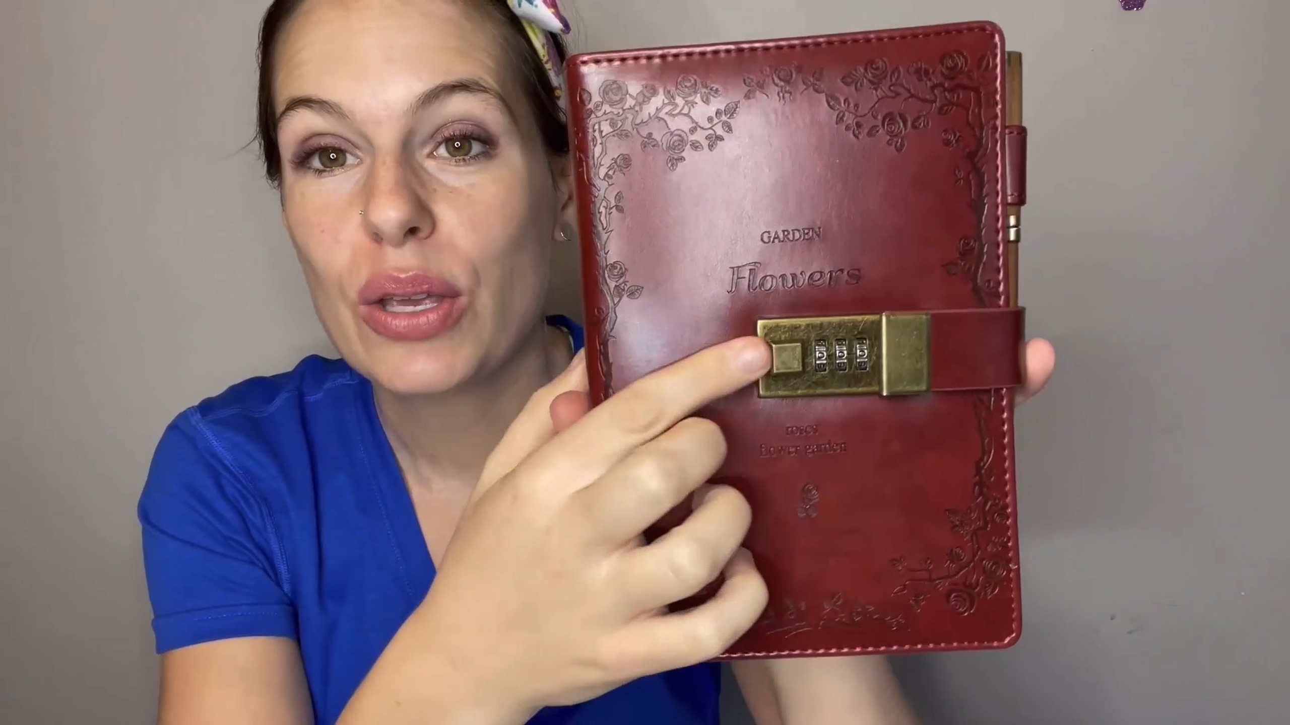 ダイアリー　英語 Amazon.com : ZXHQ Lock Journal with Pen, A5 240 Pages Diary