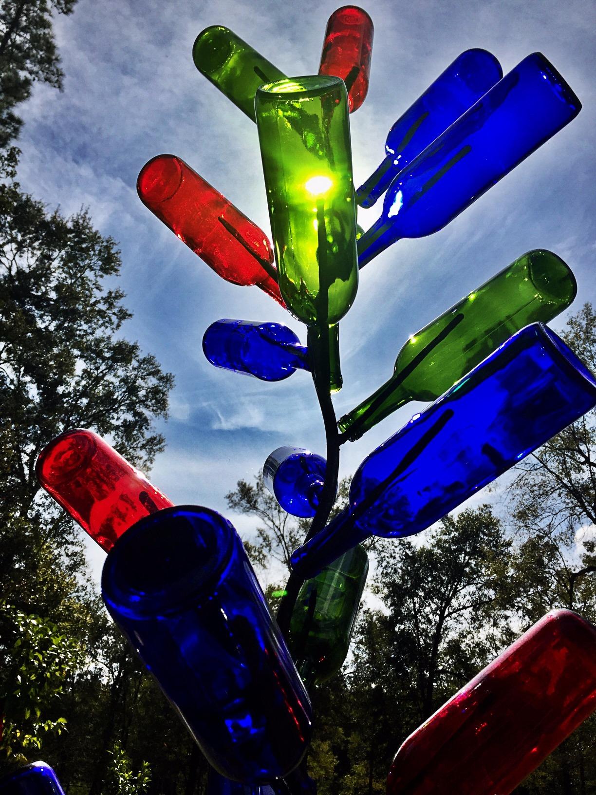 Home Brew Ohio MultiColored Bottles for Bottle TreeNature