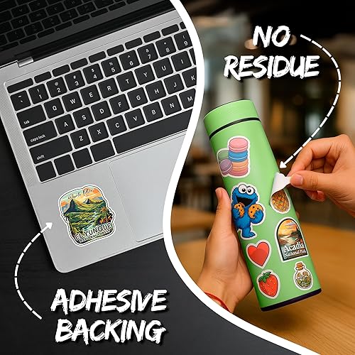 Miniatura 4 de El Yunque - Adhesivo de 4 pulgadas para viajes de bosque nacional de Puerto Rico, calcomanía de vinilo impermeable para laptop, botella de agua,