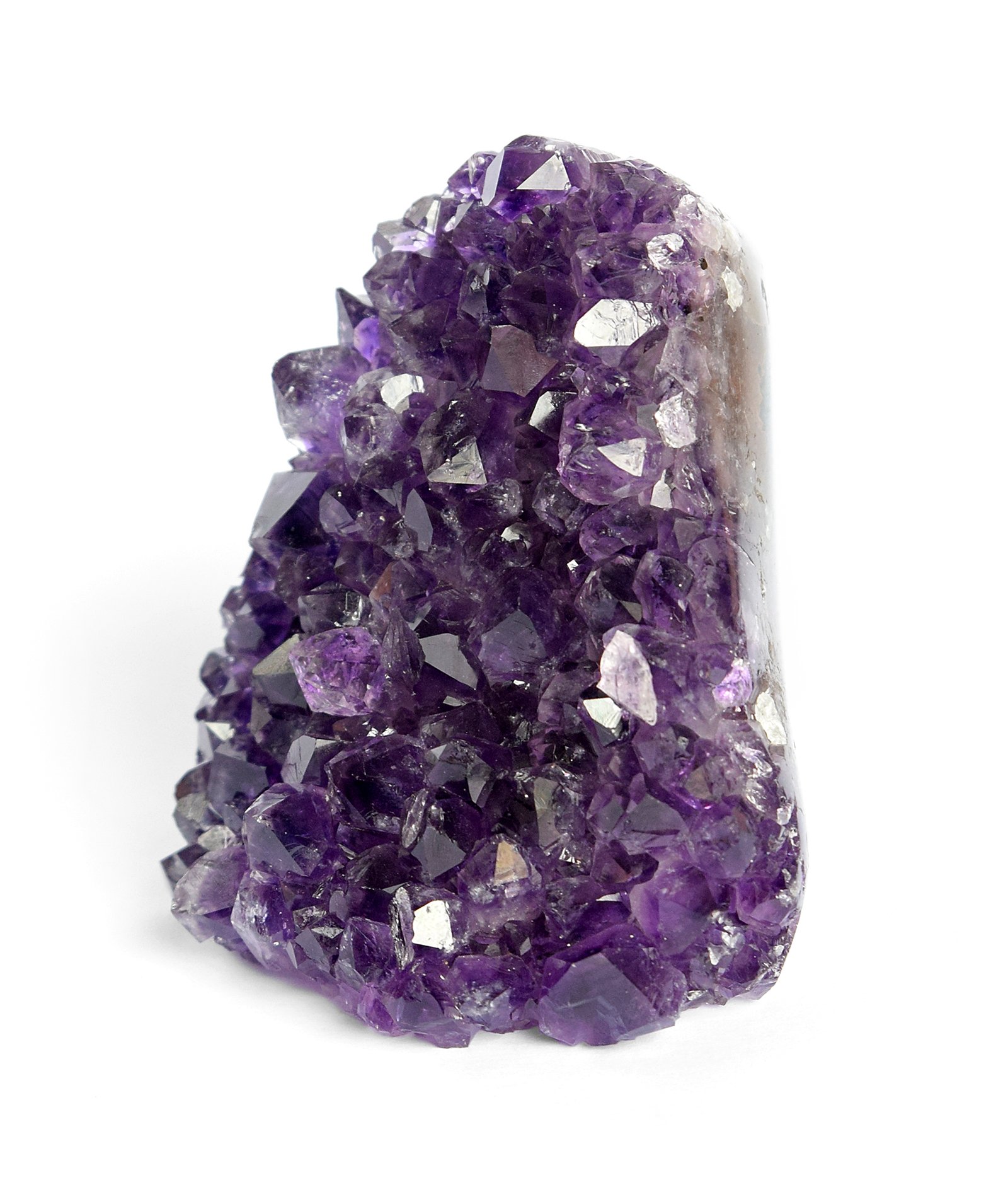 Deep Purple Project Amethyst Clusters Quartz Crystal Geode 1/2 Lb to 1 Lb Plus: Premium Gift Box Spiritual Healing Stone