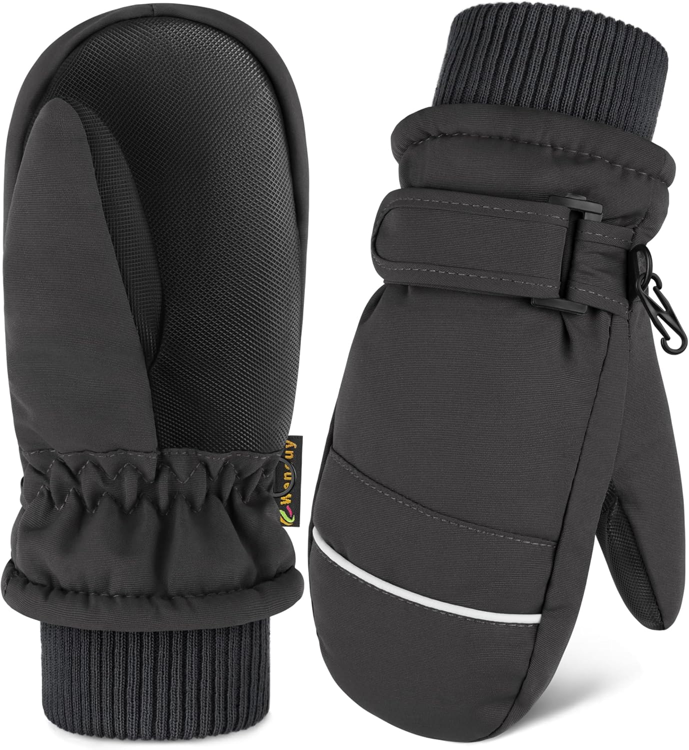 Toddler Mittens Kids Snow Ski Mitten Baby Fleece Warm Waterproof Windproof Gloves for Boys Girls