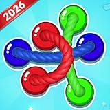 ねじれたロープの結び目：3Dほどきマスターチャレンジ