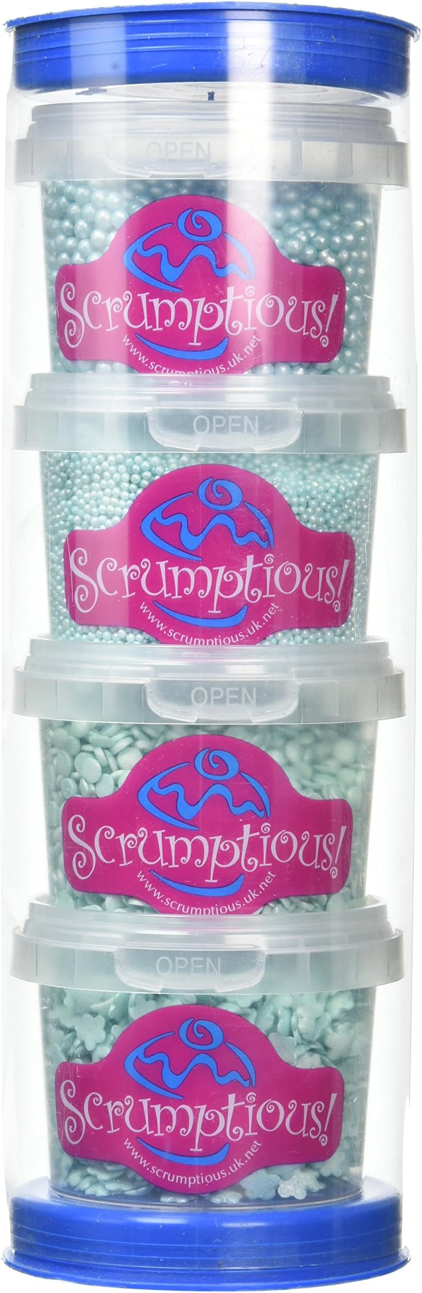 Scrumptious Sprinkles Sprinkle Caddy Turquoise
