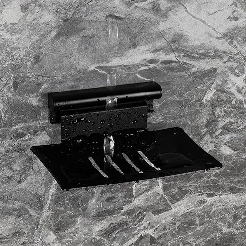 Miniatura 3 de Jabonera desmontable para ducha, soporte de jabón autoadhesivo de 4 ranuras para baño, soporte de jabón de ducha montado en la pared, bandeja de