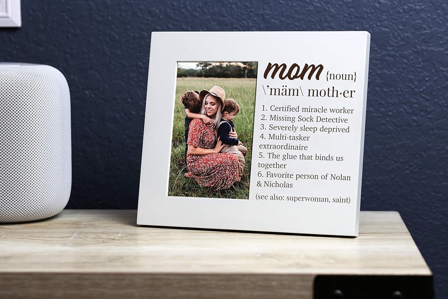 Mom Defined Personalized Picture Frame