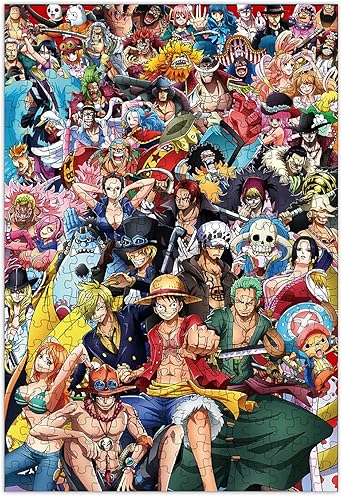 Amazon ワンピース パズル 300ピース 26x38cm ルフィ ナミ ゾロ サンジ ウソップ チョッパー ニコロビン フランキー ブルック サボ ジンベエ ハンコック シャンクス 白ひげ レイリー トラファルガー ロー ドフラミンゴ エース しらほし姫 人気 キャラクター One Piece