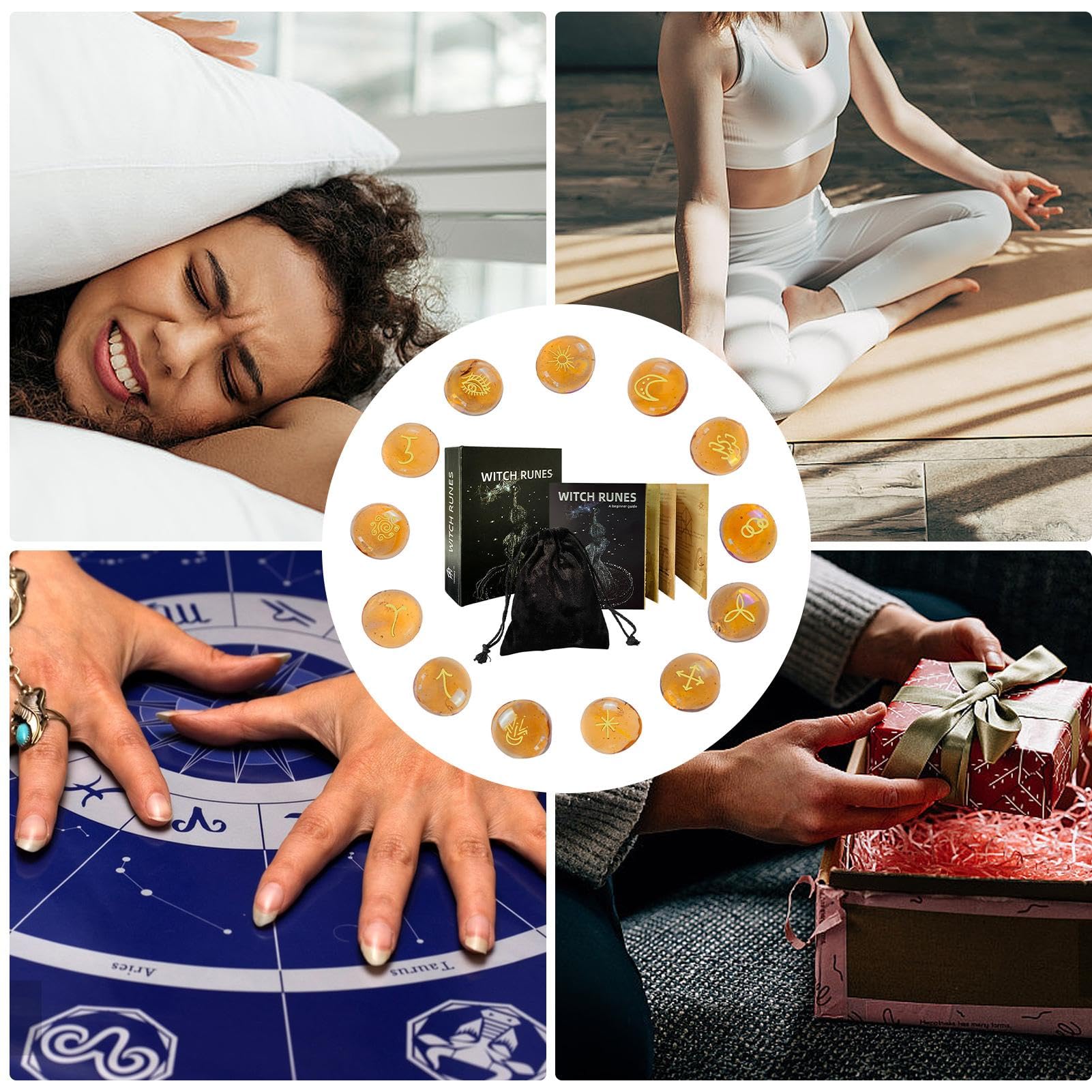 Amazon.co.jp: Patonde 魔女のルーン、ルーンセット | ウィッチルーン