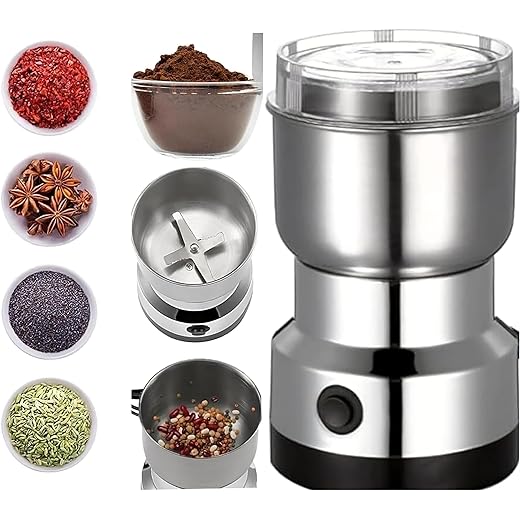 Velocious Mini Spice Coffee Mixer Grinder Electric Stainles