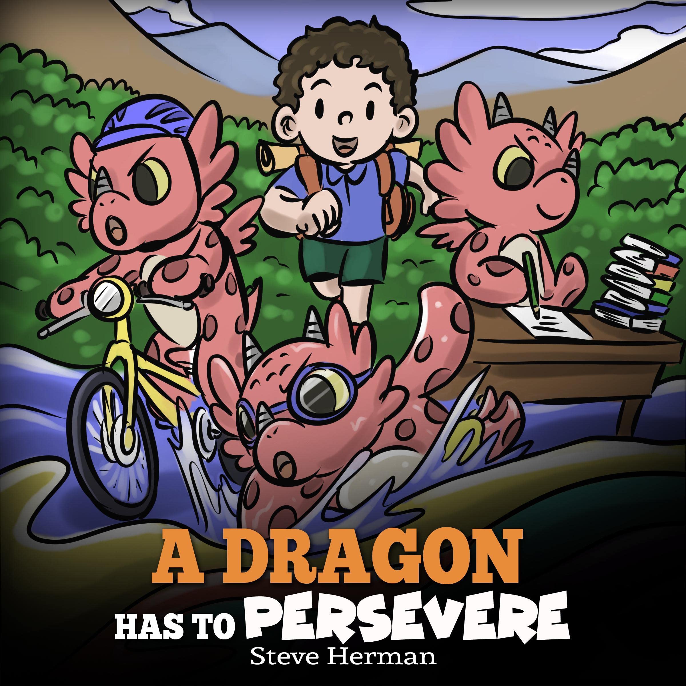 Cover art for A Dragon Has to Persevere