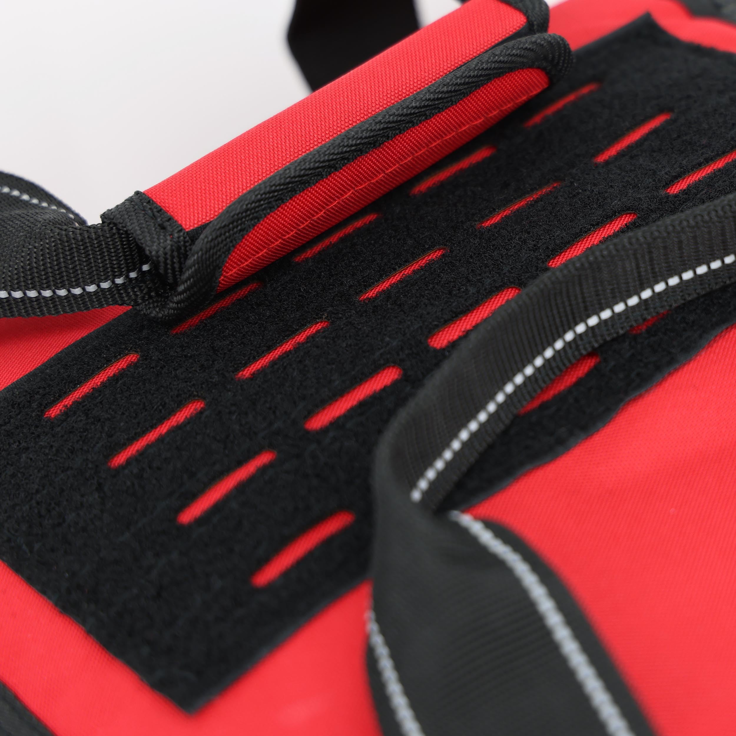 Lightning X EMT Medic - Bolsa de Salto Grande para Primeros Auxilios EMS, con divisores (Rojo)