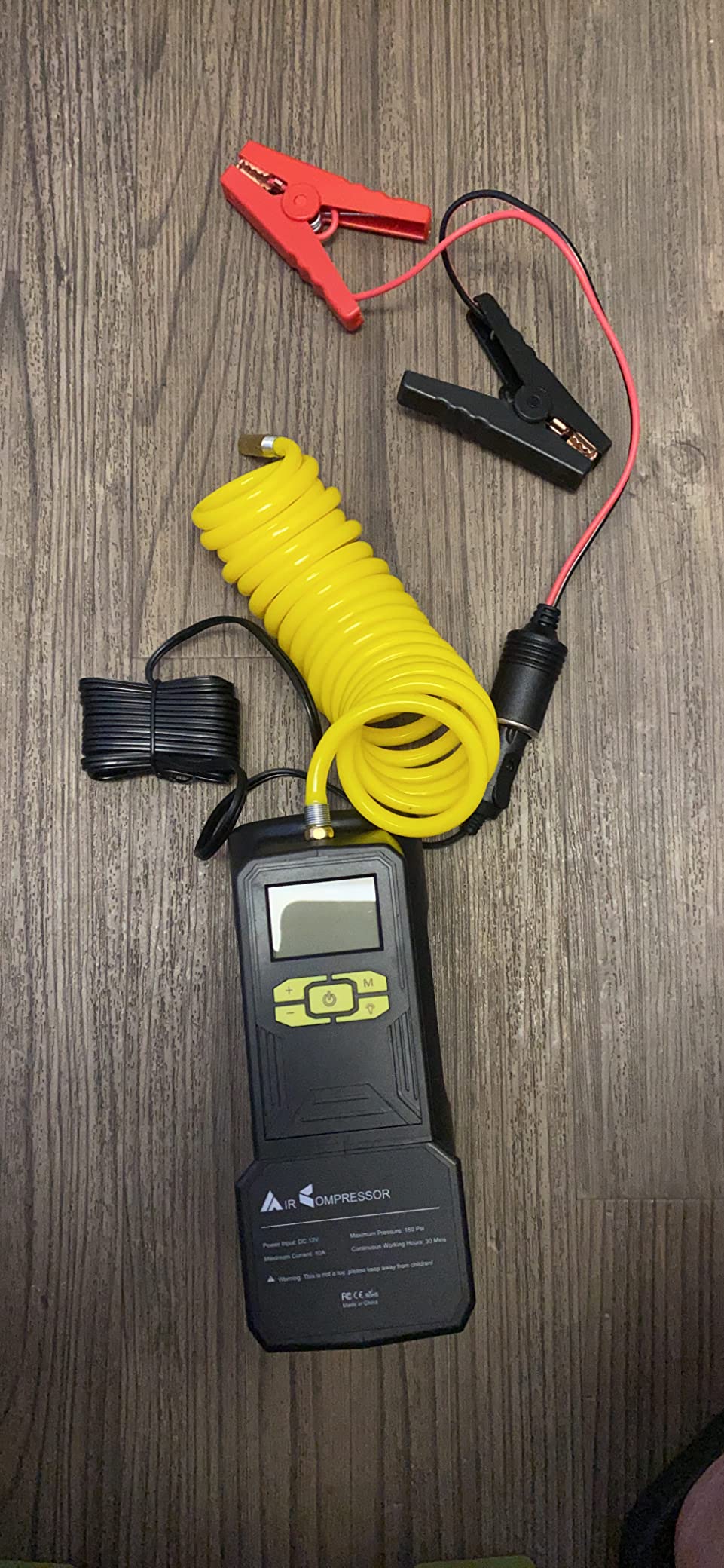 9/mo Finance SEYVUM Tire Inflator Portable Air Compressor, [Suitable