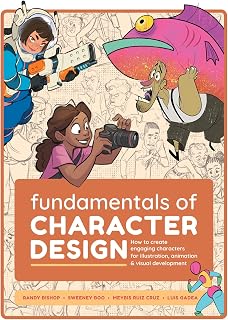 Fundamentals of Character Design Book: Create Engaging Characters for Illustration, Animation & Visual Development - 3dtotal Publishing