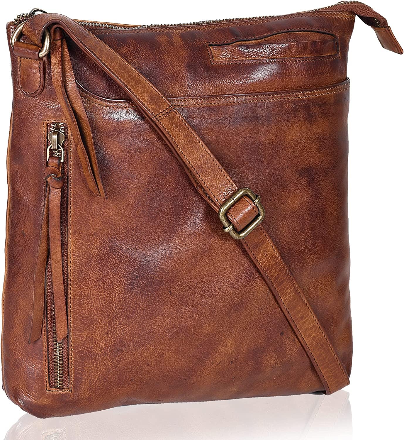MUMMY PAPA ENTERPRISES Genuine Leather Handmade Crossbody Bags For Women - Jeans Pocket Vintage Crossover Shoulder Sling Bags. (B0CW1KS4TJ) Amazon Price History, Amazon Price Tracker
