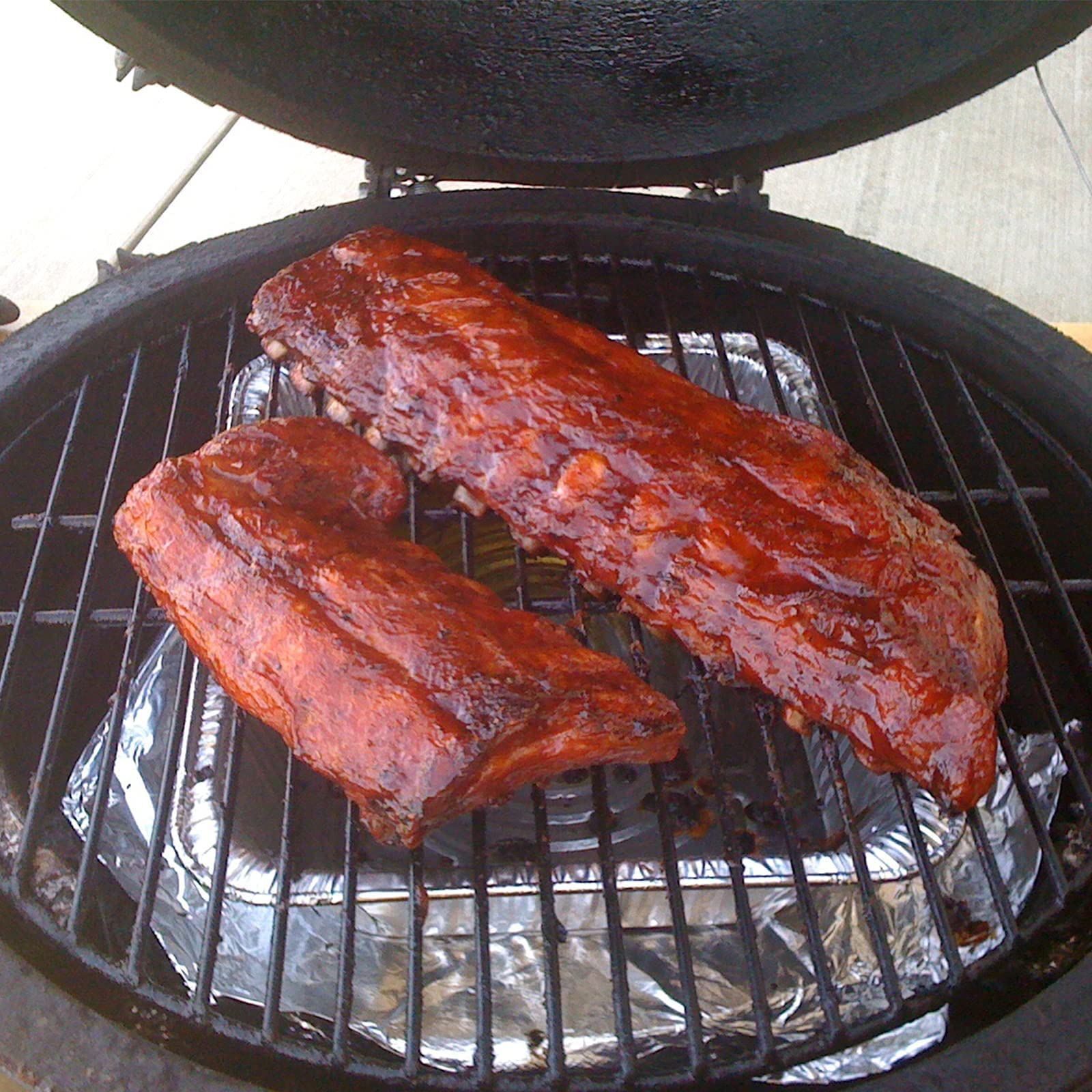 OLIGAI 15.5” Round Grill Grate,Cooking Grid Grate for Medium Big Green Egg,Porcelain Coated