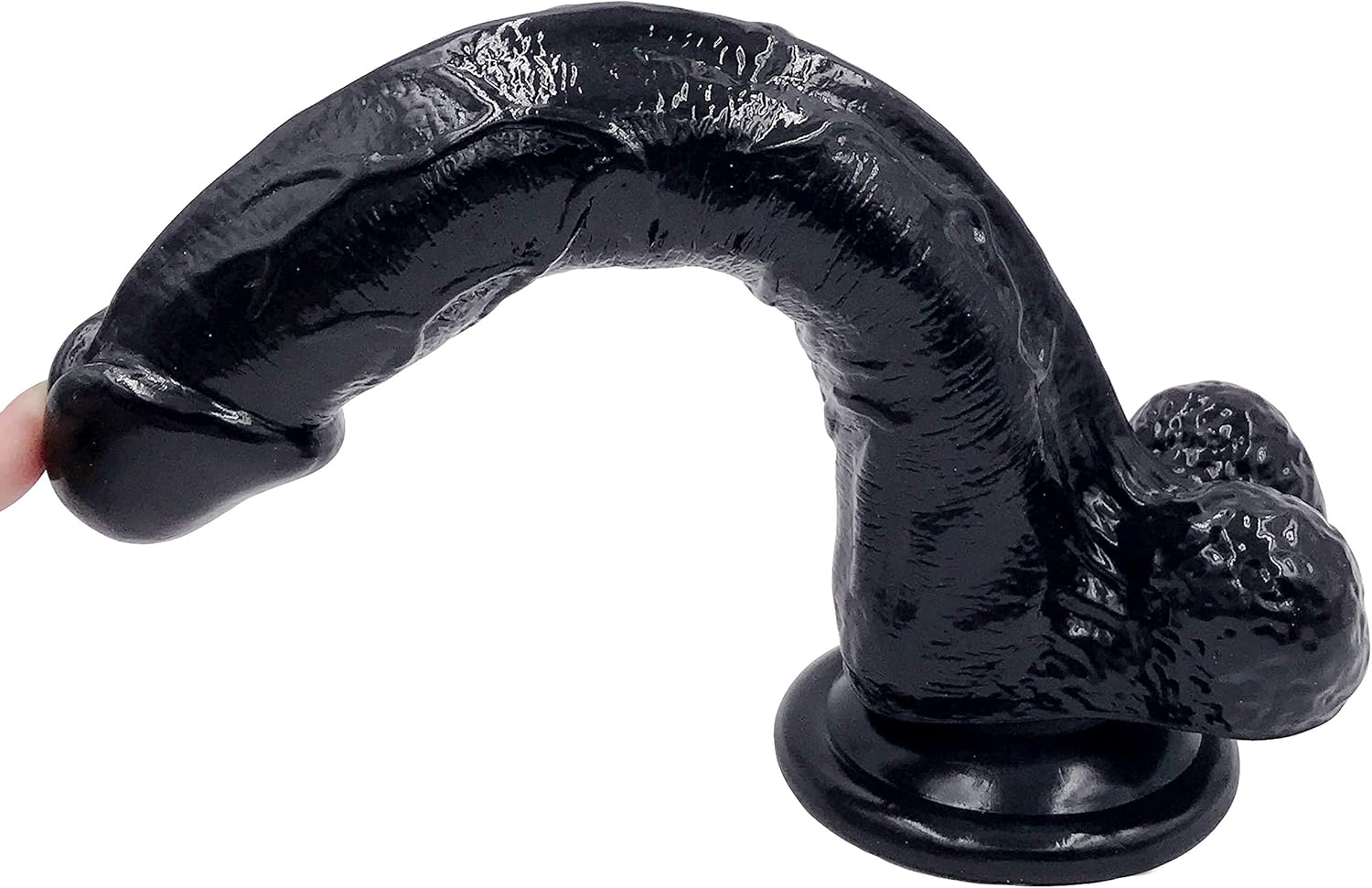 26cm Giant Dildo Realistic Dildo with Strong Suction Cup Big Cock Anal Plug Anal Dildo Butt Plug Penis Sex Toy for Women Men(Pink)