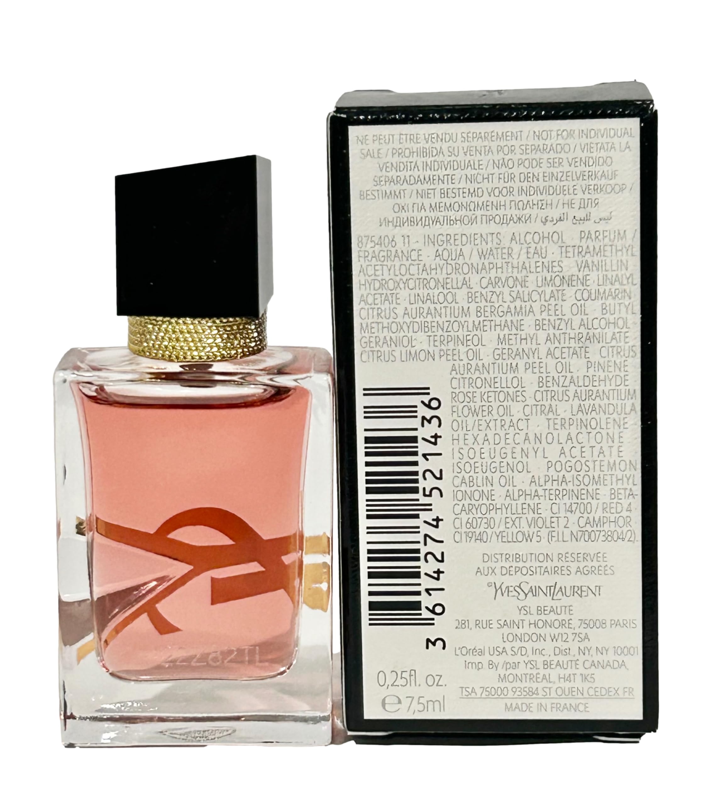 Amazon.com : Yves Saint Laurent Berry Crush Fruitee YSL Libre Mini 