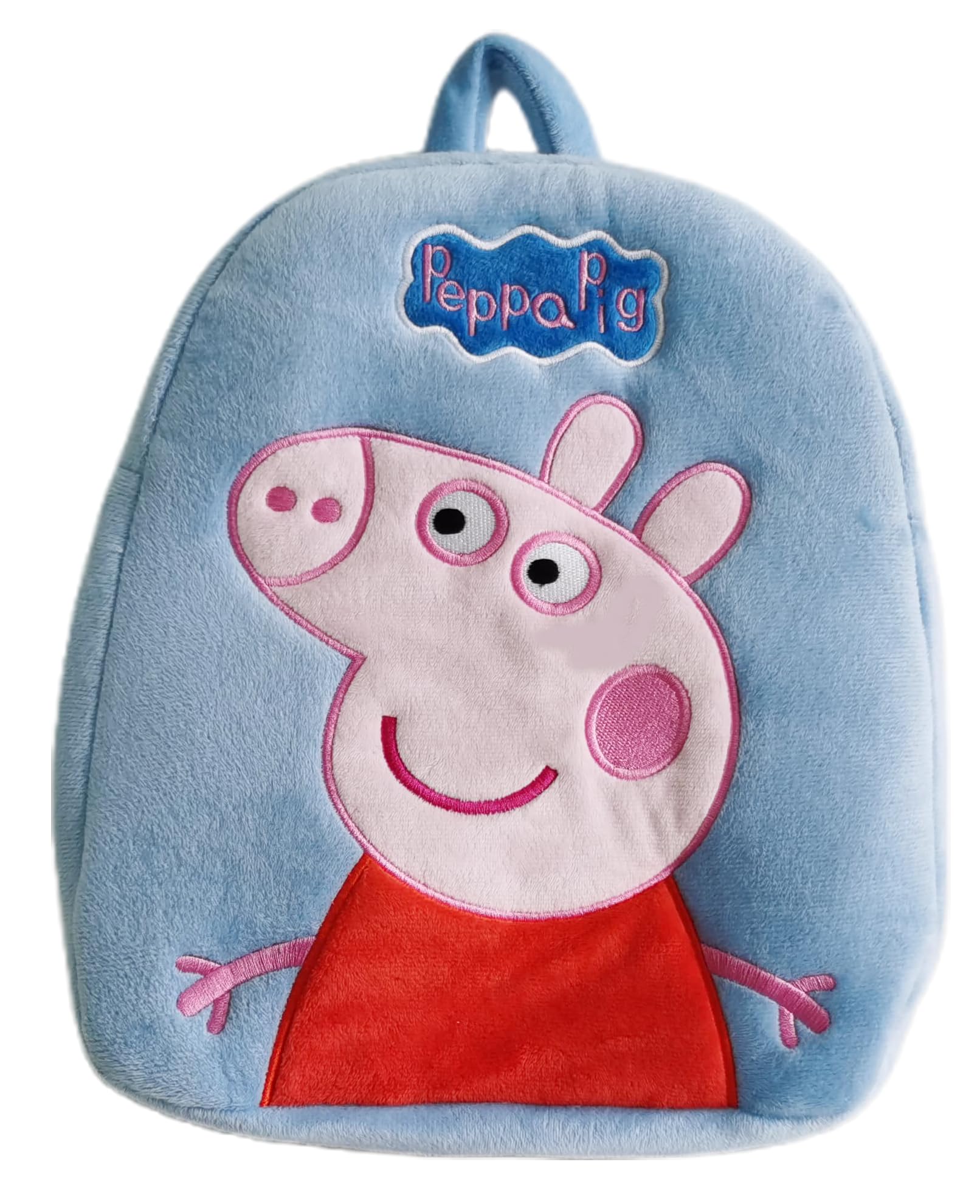 striders Peppa Pig Soft Plush Backpack for Kids Lightweight & Cute Travel Bag for Girls & Boys-picture-18