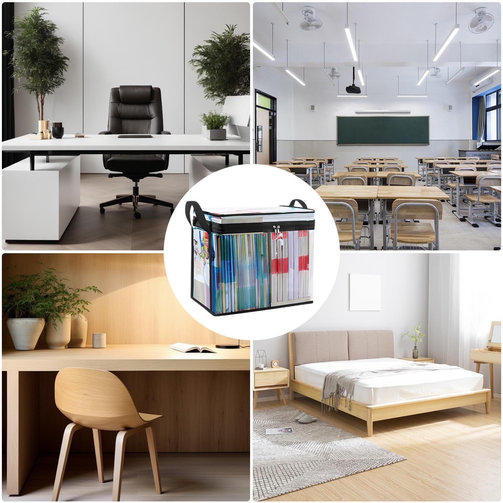 Amazon.co.jp: 透明ジッパー収納バッグ - 防水透明収納バッグ | 透明な