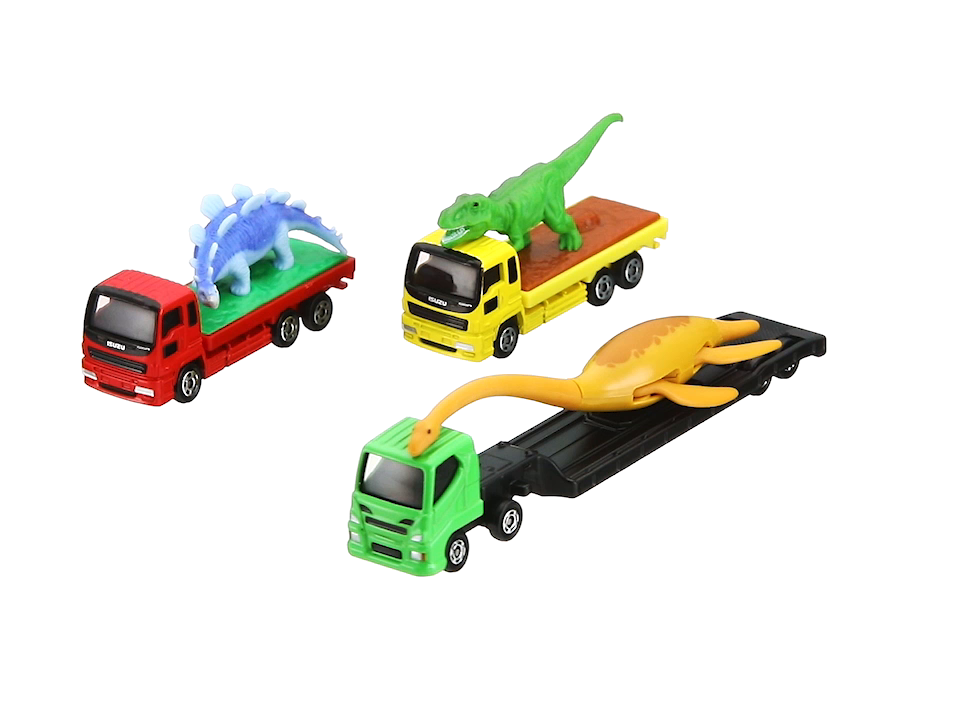 Amazon タカラトミー Takara Tomy トミカ はこんであそぼう 恐竜運搬車セット W190 H140 D35mm ミニカー ダイキャストカー おもちゃ