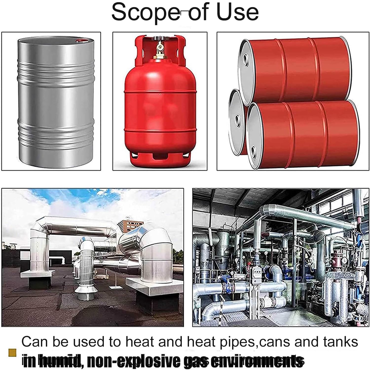 Industrieller Silikon-Fassheizer mit einstellbarem Thermostat für effizientes Erhitzen von Öl und Chemikalien
