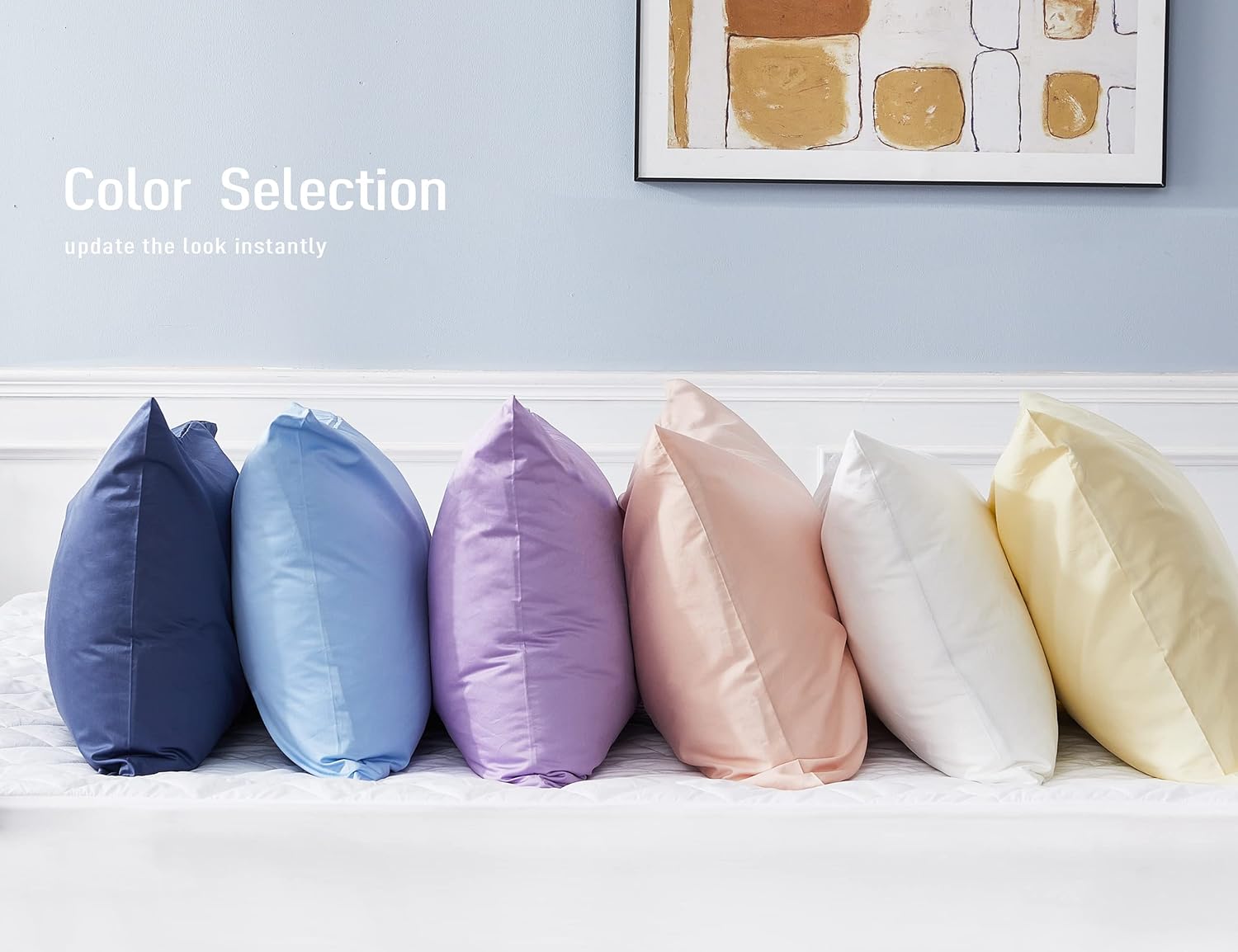 Sunflower Body Pillowcase 100% Cotton Long Pillow Cover/Case Envelope Closure 1 Pack, 21×54 inches Light Brown, Soft and Breathable - Image 5